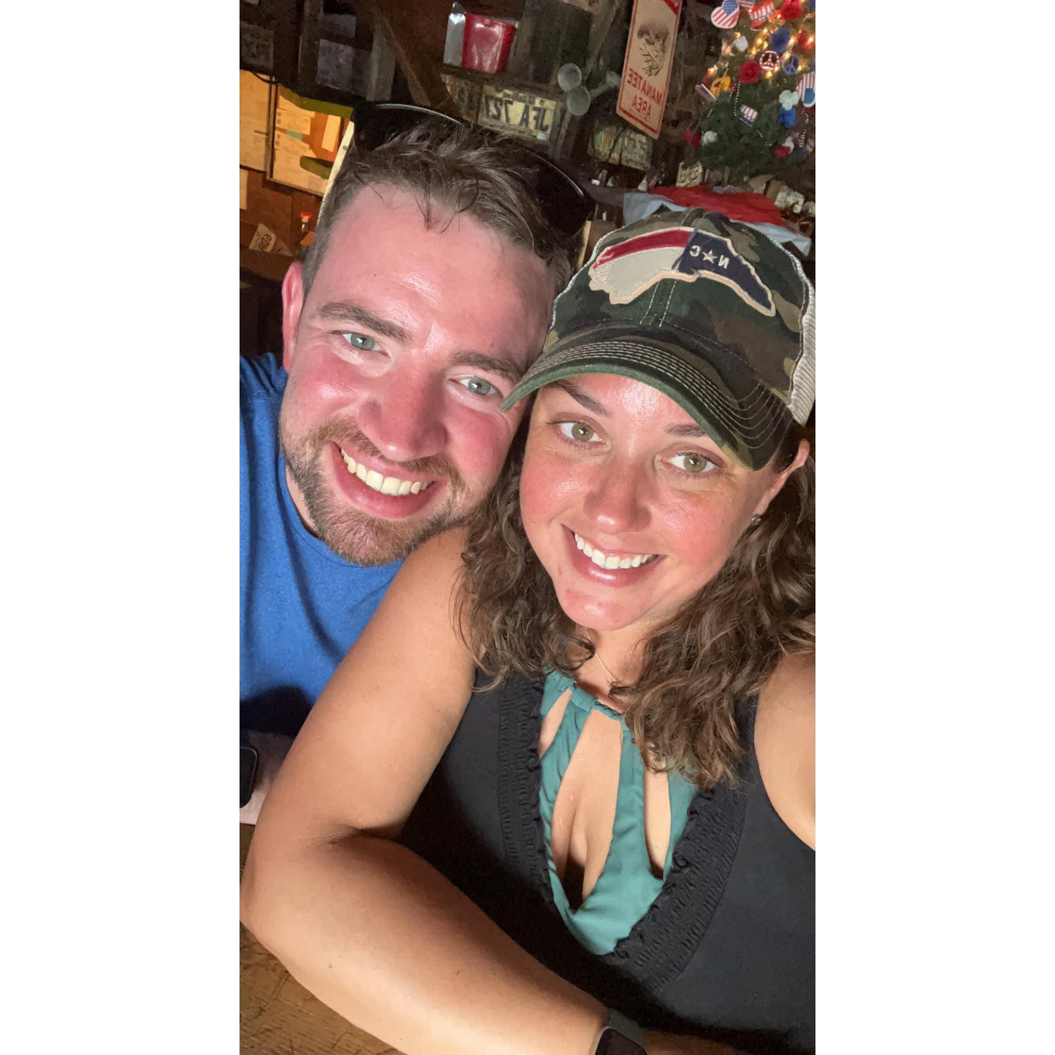 Our first trip together to Fort Lauderdale, Florida... only a month after we met!