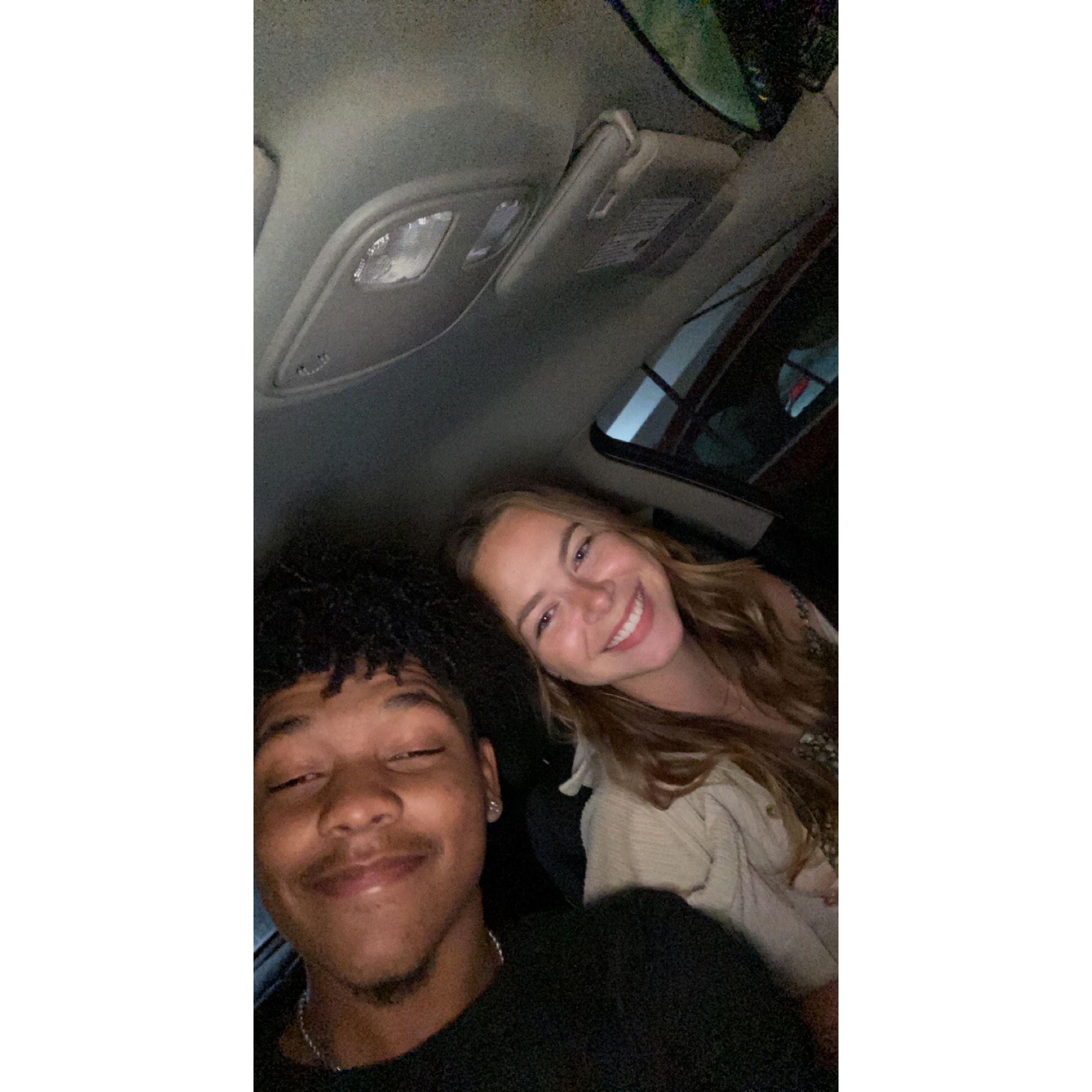 Our first date!