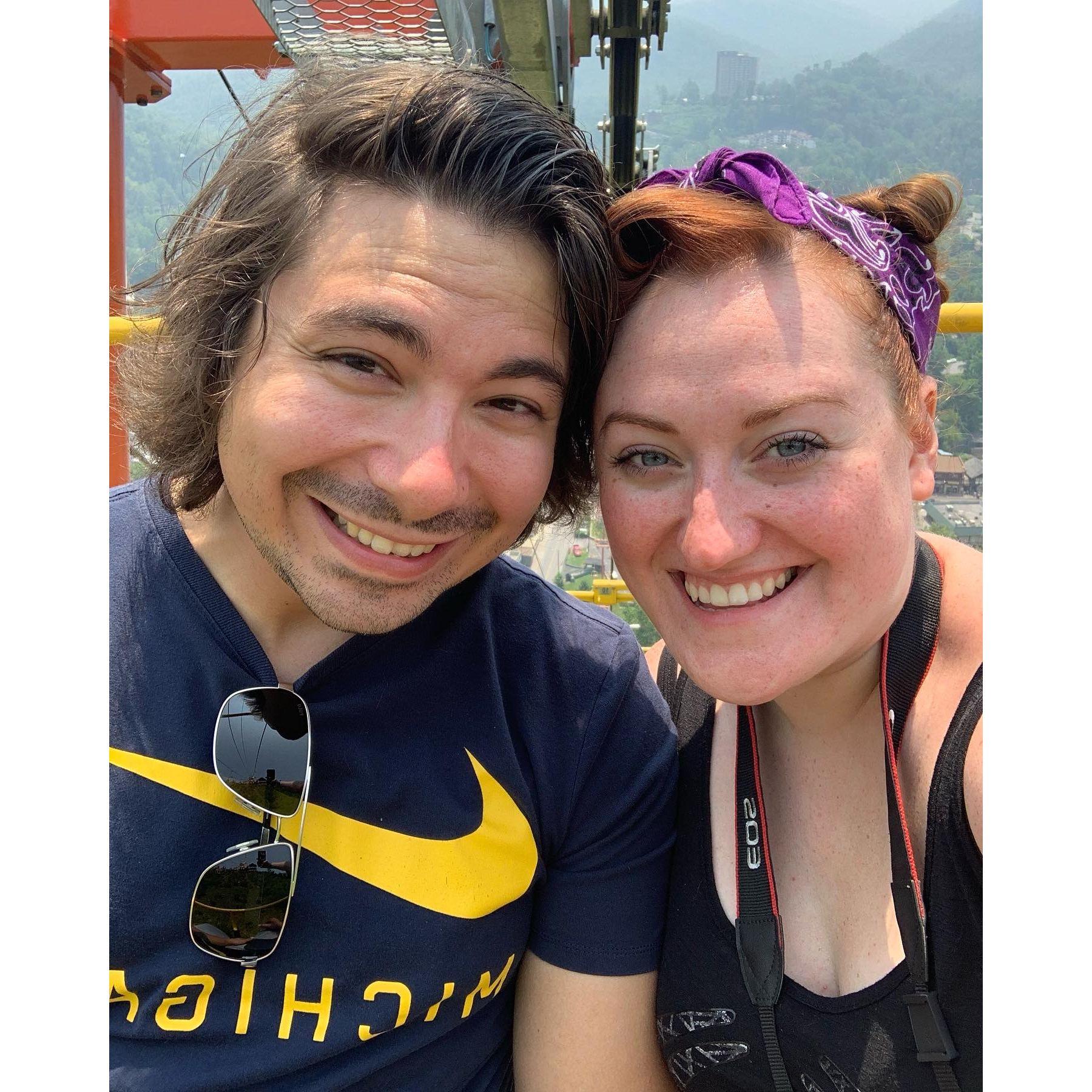 Flying high in Gatlinburg, TN!