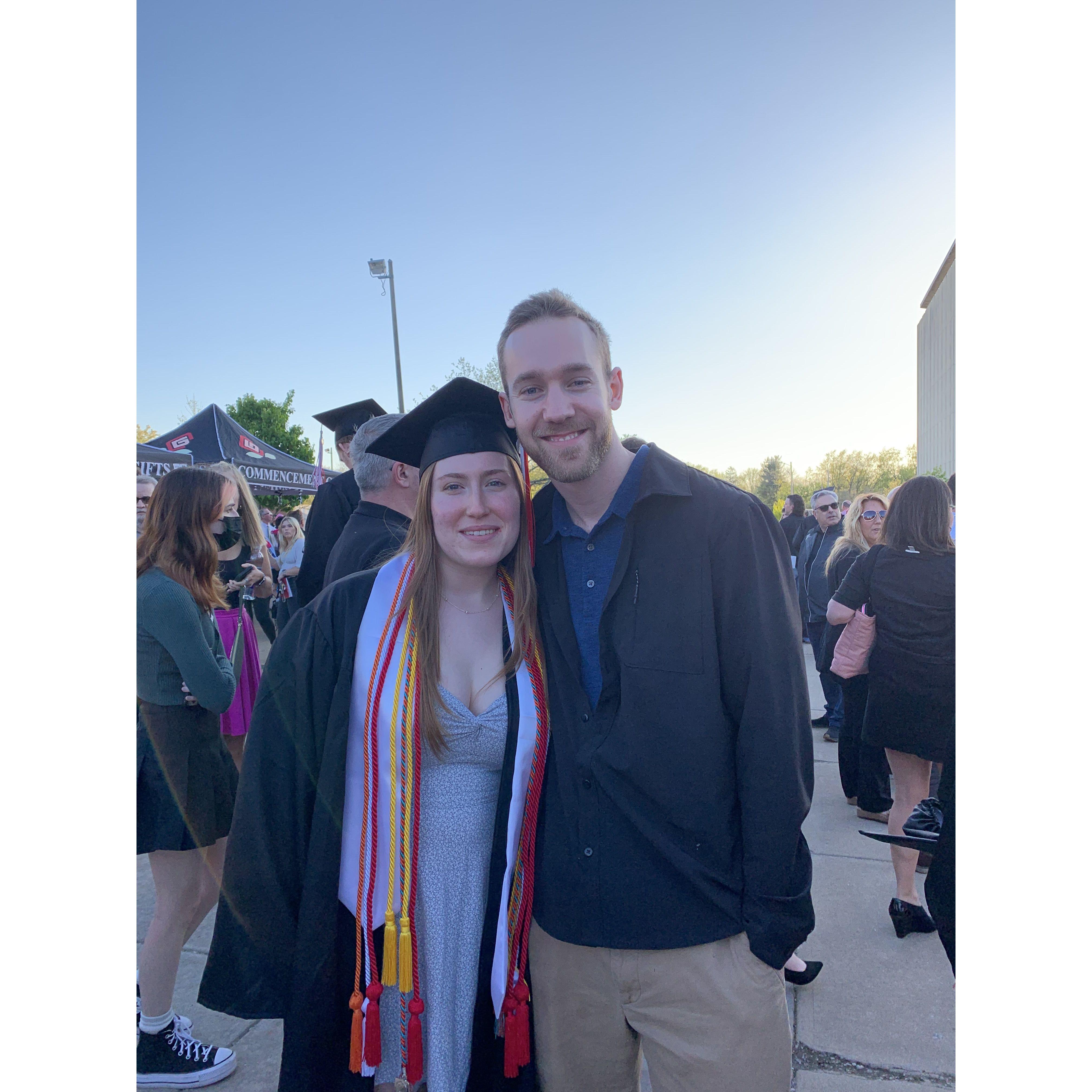Emma's graduation from ISU