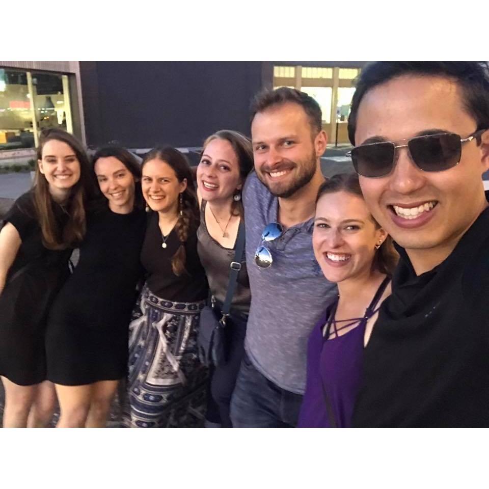 July 2018 with Jackie, Maggie, Julie, and Diva