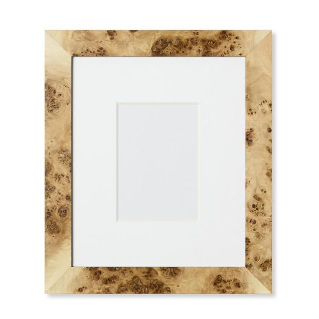 Exotic Burl Wood Gallery Frame, 5" X 7"