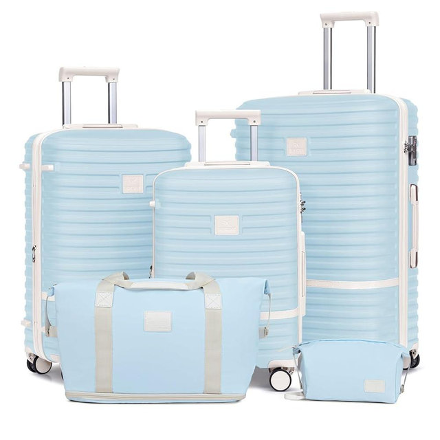 Joyway Luggage Set 3 Piece Suitcase Sets with Spinner Wheel,Hardside Expandable Travel Laggage with TSA Lock (20/24/28