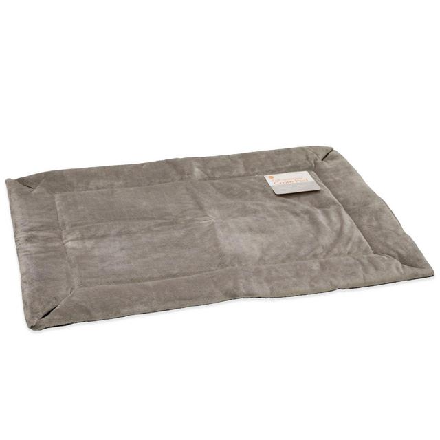 K & H Self-Warming Small Crate Pad in Grey