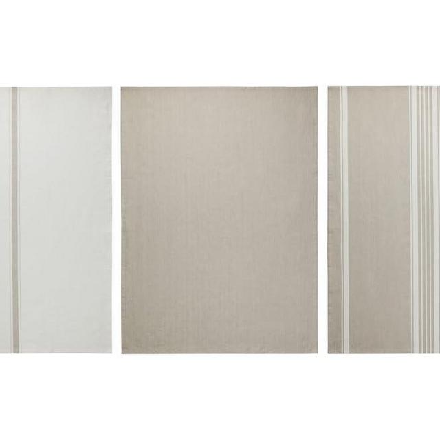 Le Creuset Set of 3 Kitchen Towels, Sable