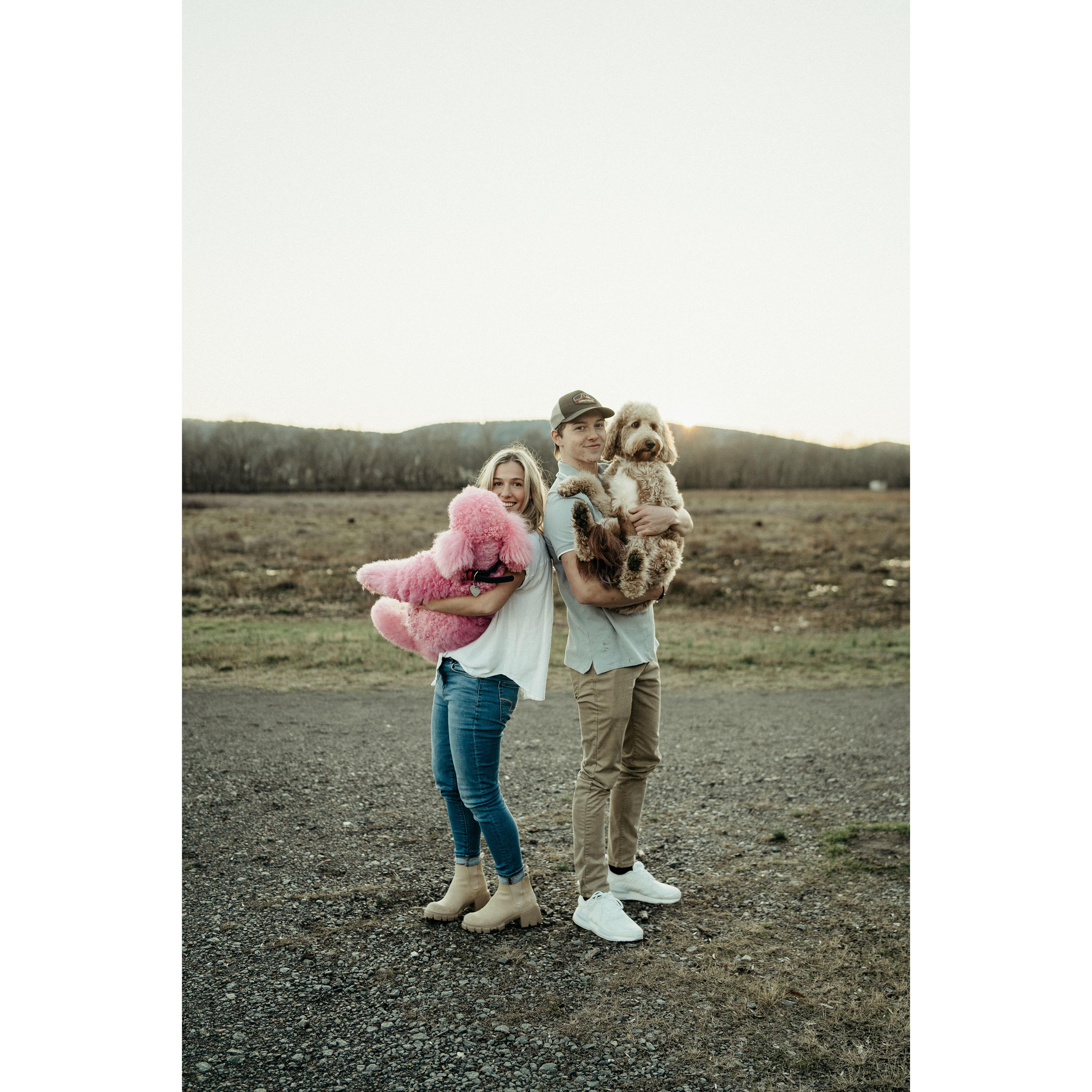 first photoshoot together