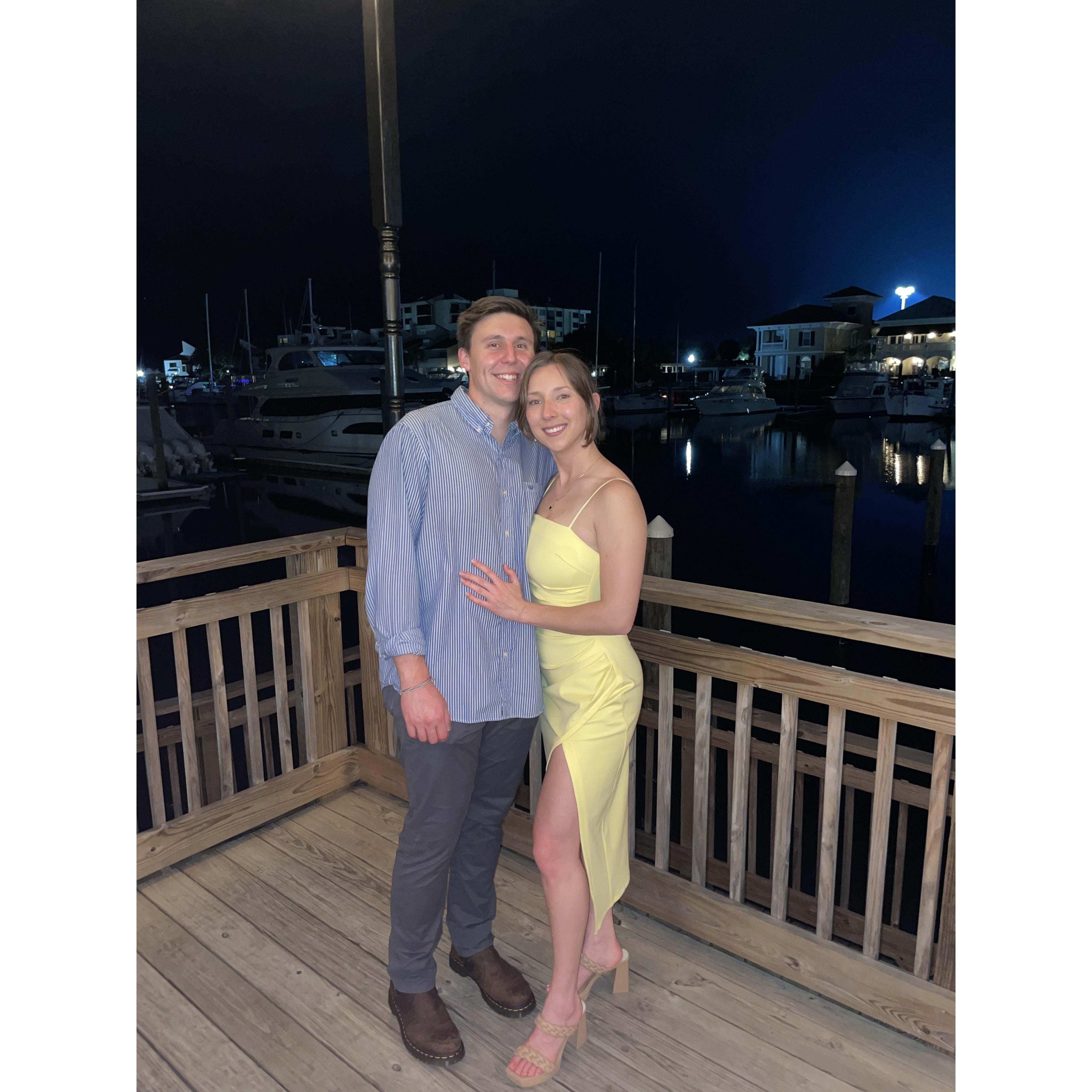 first wedding we went to together