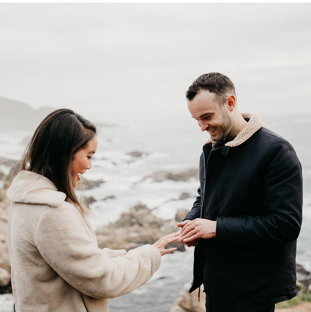 Nicole was totally caught off guard by the proposal, it was beautiful, which was quite the feat because it involved driving from San Francisco to Big Sur, which is about 2 hours.