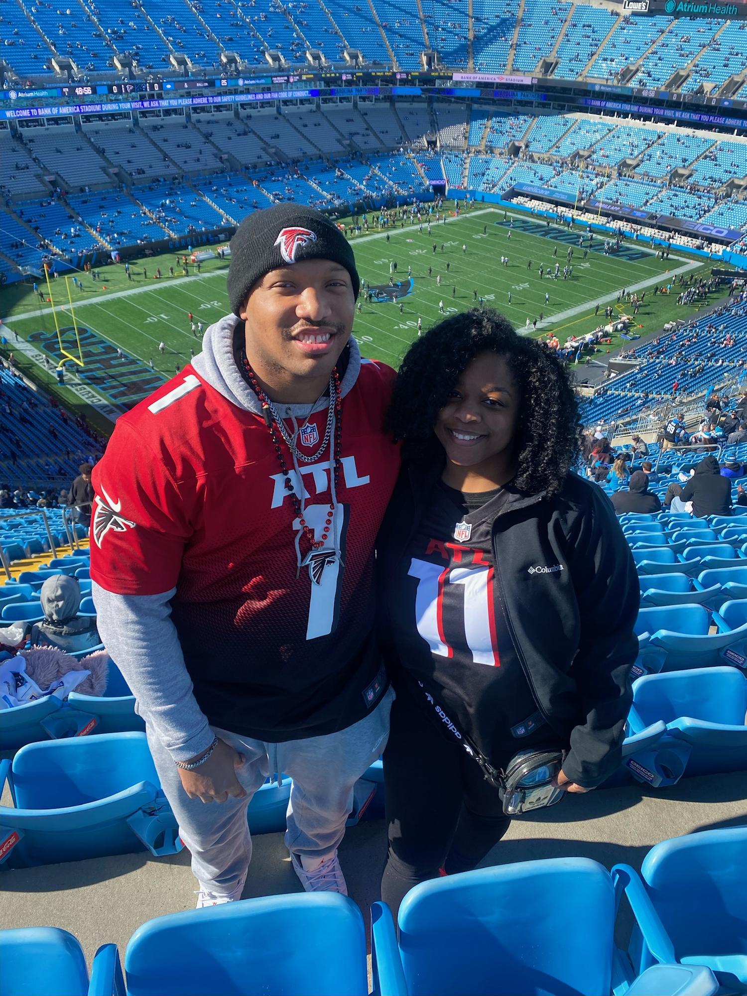 We traveled to North Carolina to see the Falcons vs Panthers.