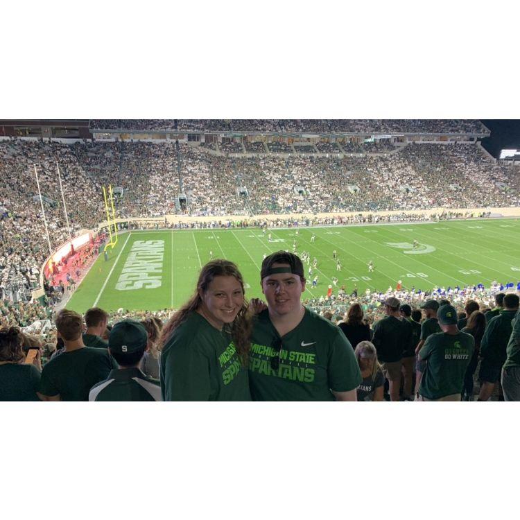 Spartan Stadium under the lights