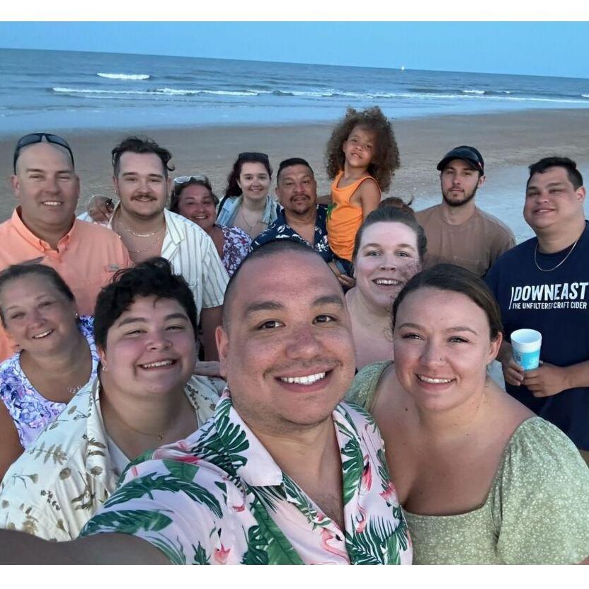 Kayla's family in St. Augustine, FL