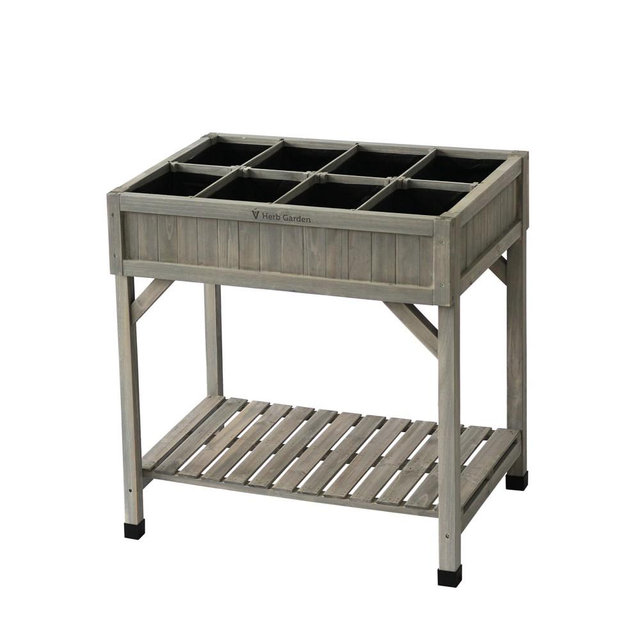 Vegtrug Herb Garden, Gray