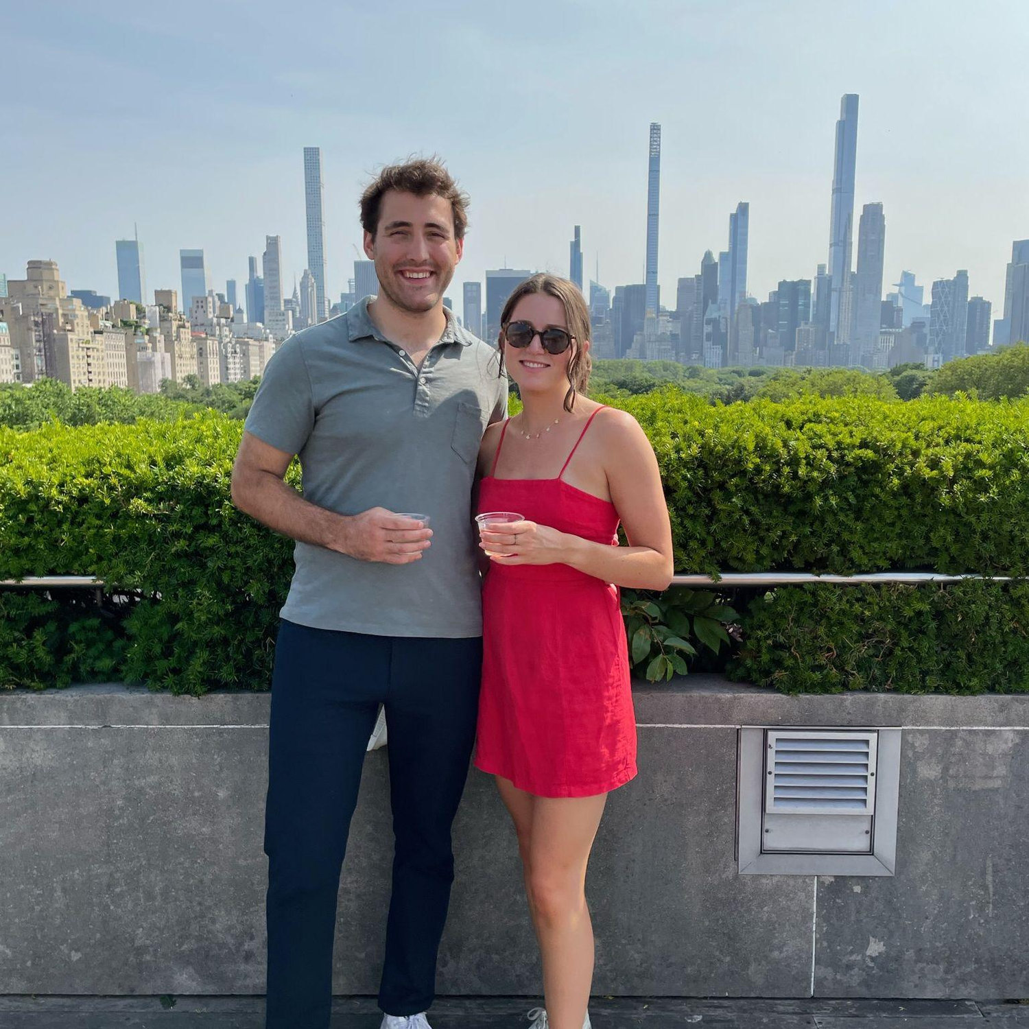 Robbie visiting me in NYC