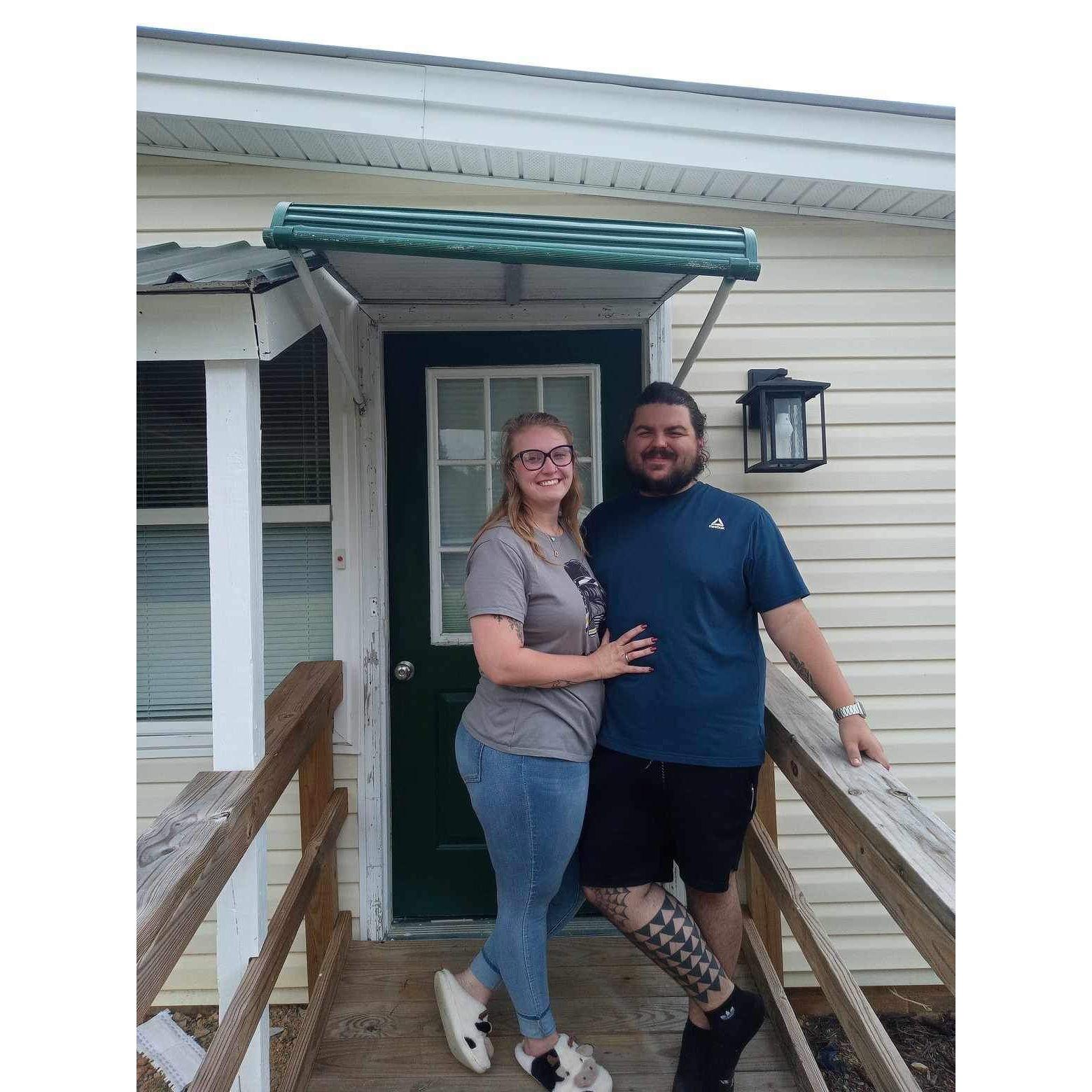 First day in our own home!