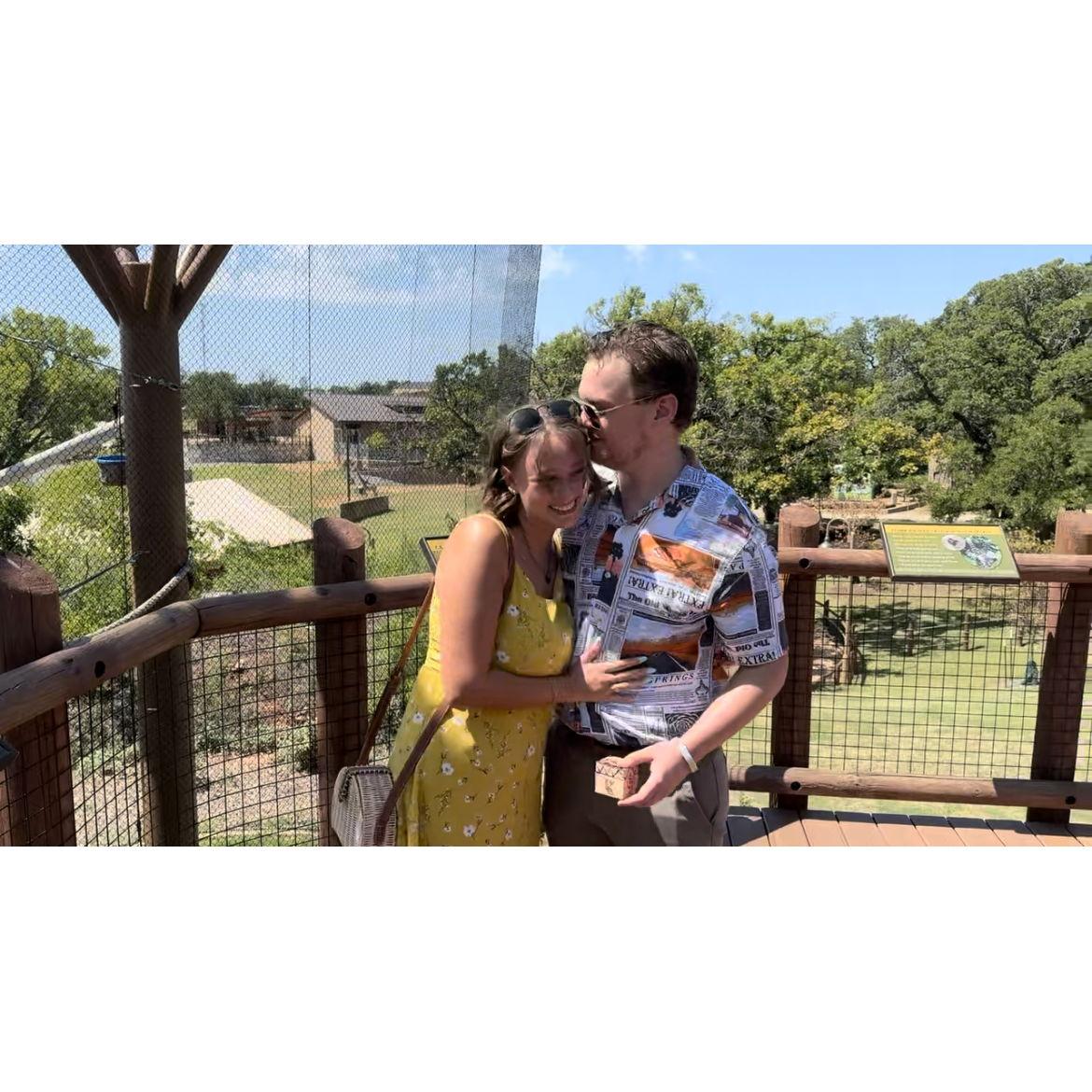 After the proposal! Bailey in shock, and Jeston relieved. (August 2024)