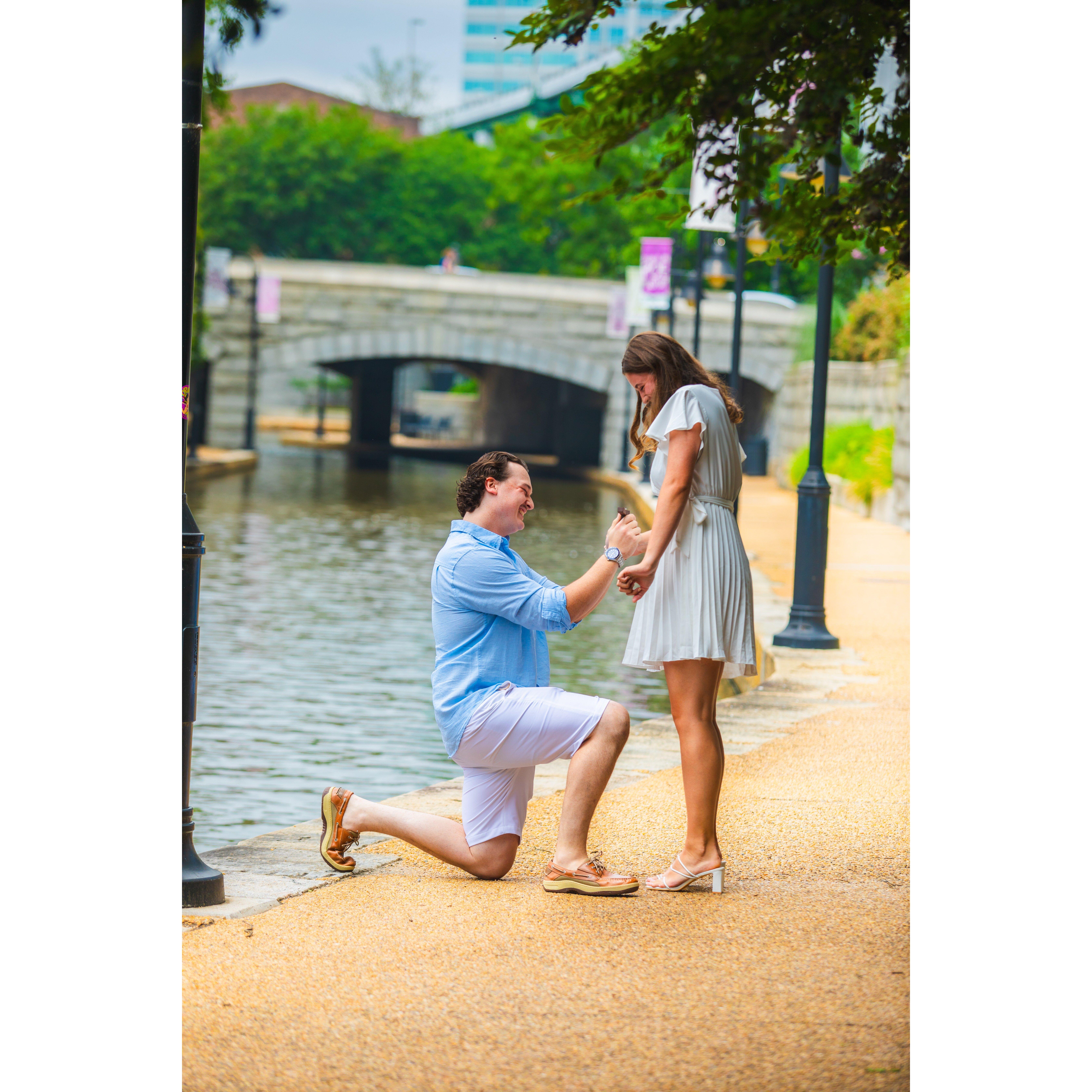 The Proposal!! This was a day that we were both very eager for and it was beyond amazing!