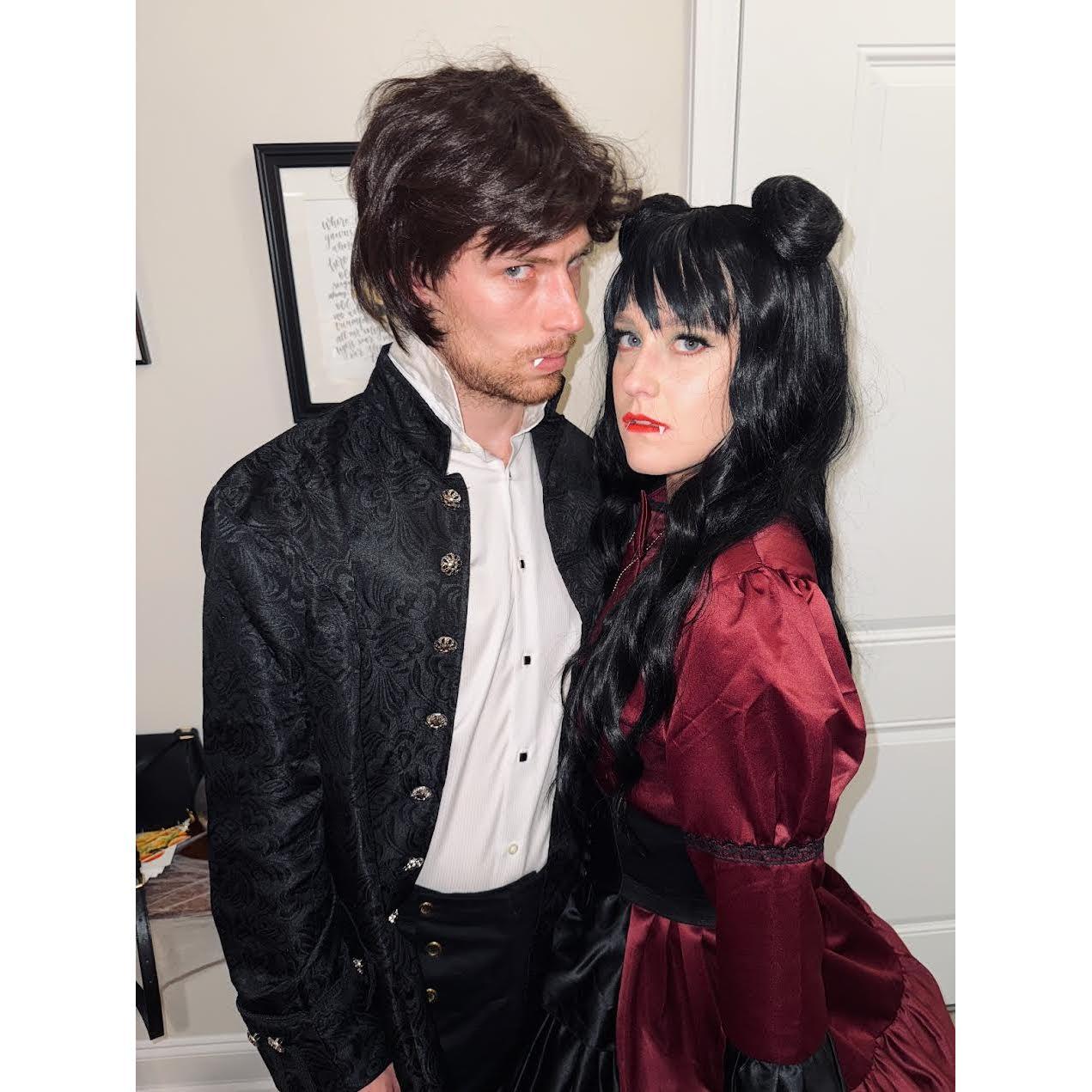 Halloween 2024 as Lazlo and Nadja