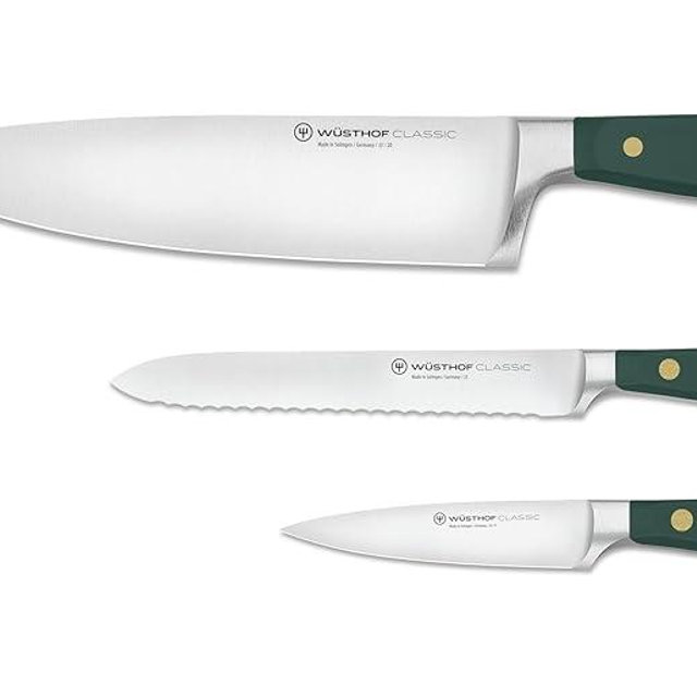 WÜSTHOF Classic Fresh Rosemary 3-Piece Knife Set