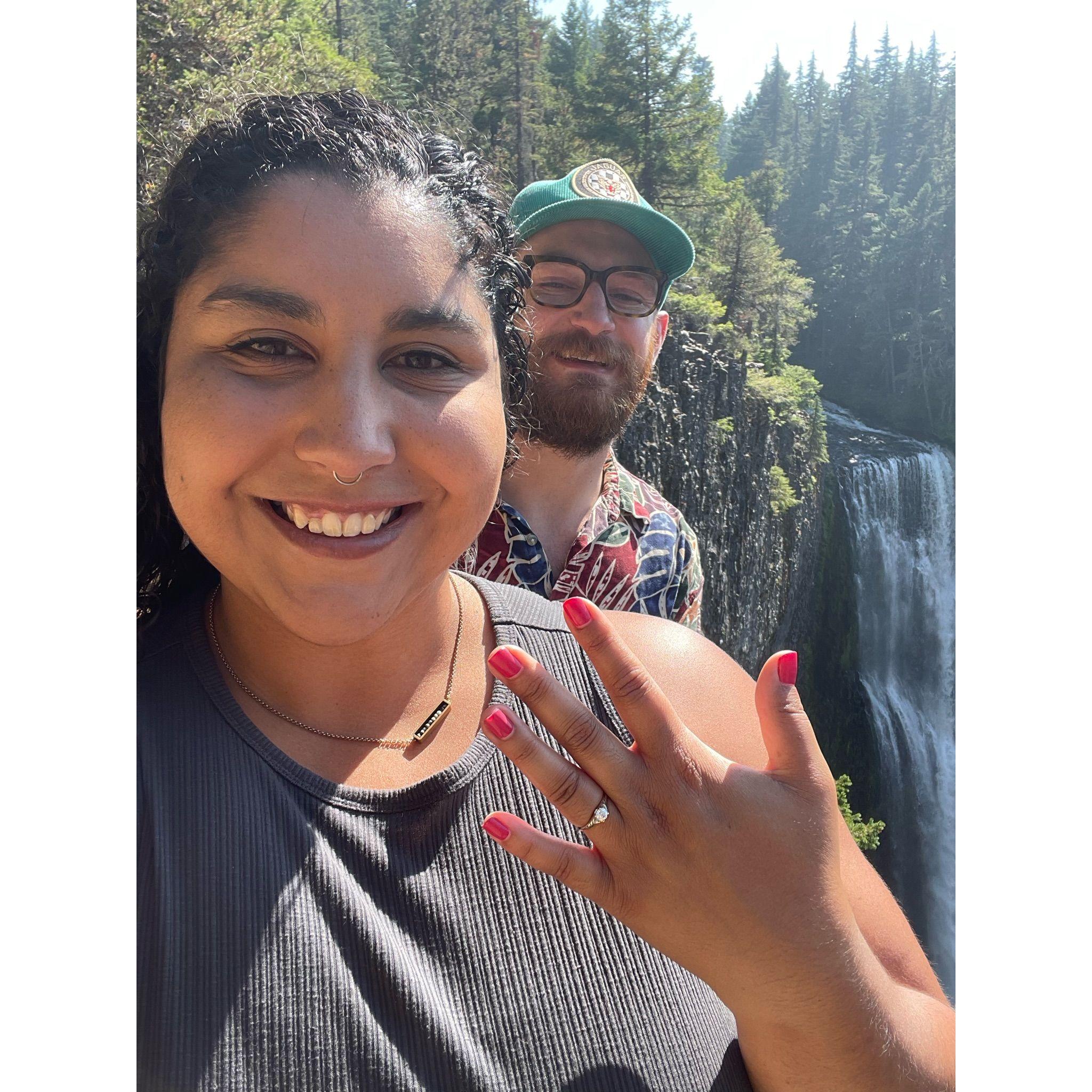 Saying YES at Salt Creek Falls 9.6.22