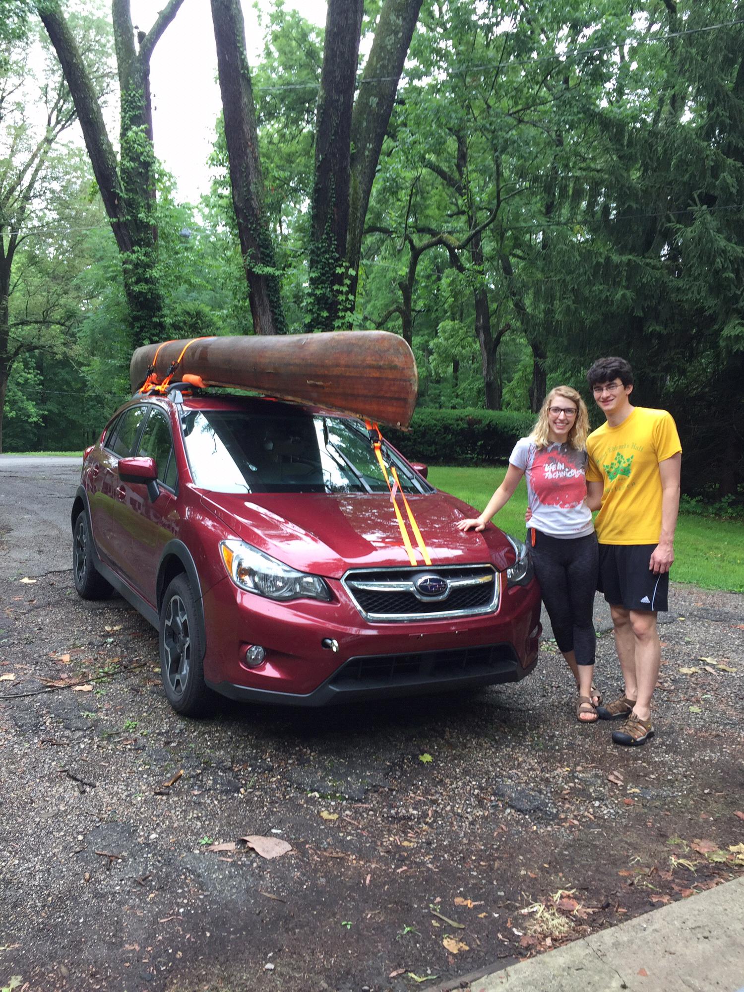 Resurrecting Mom & Dad Oberle’s canoe