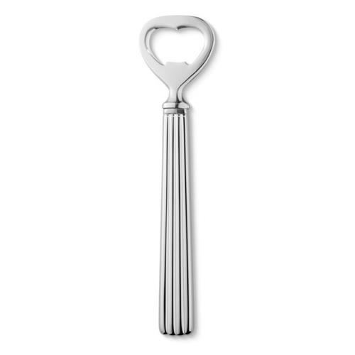 Georg Jensen Bernadotte Modern Classic Silver Stainless Steel Bottle Opener