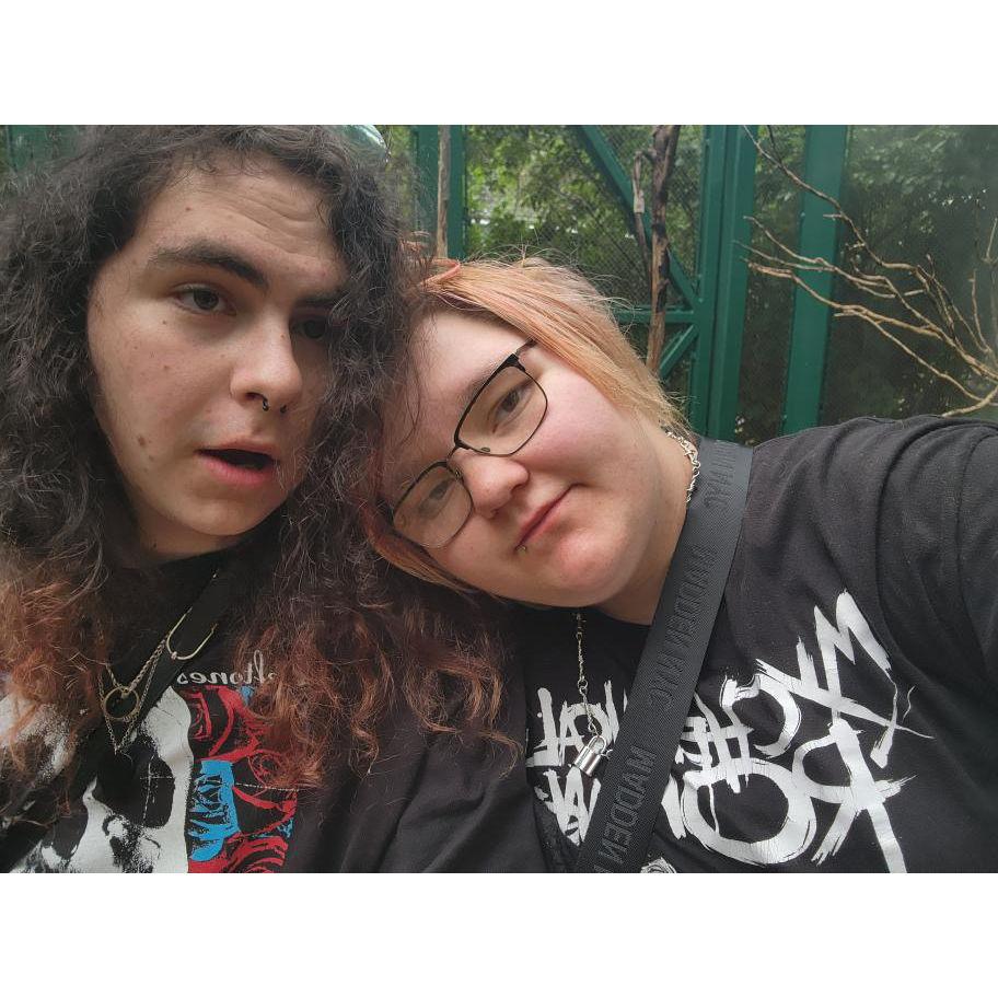 we were at the butterfly pavilion in Denver