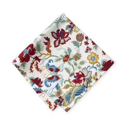 Palace Garden Napkins, Set of 4, White