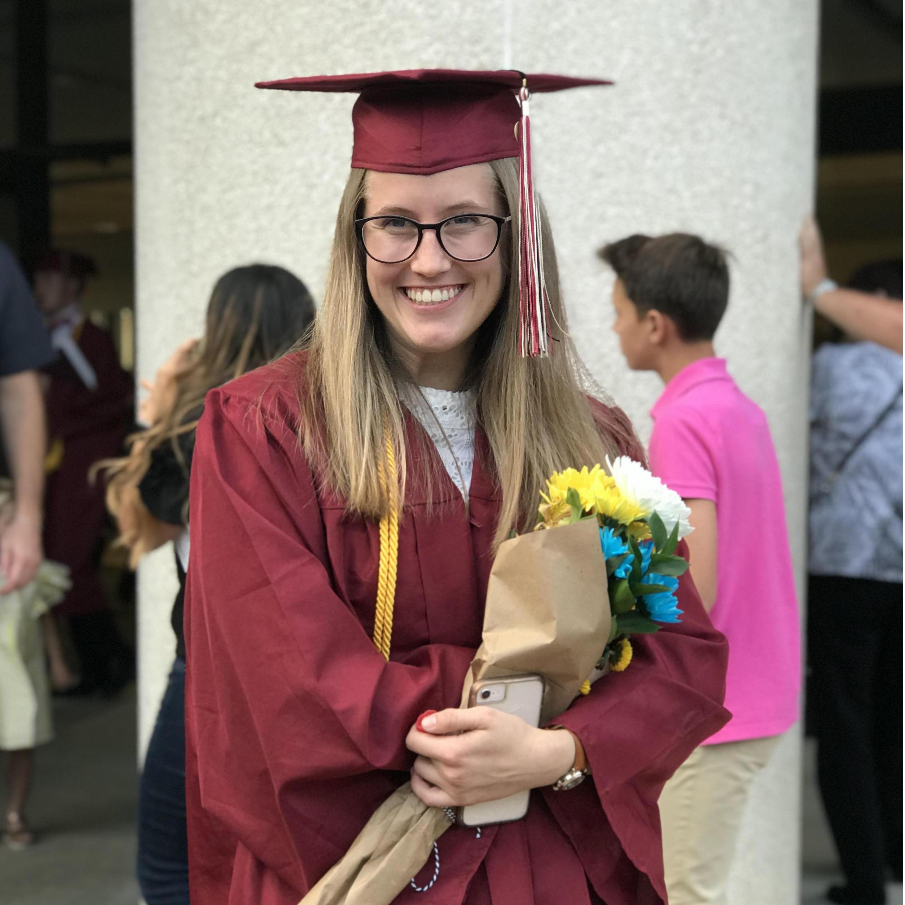 Maja's graduation — 2019