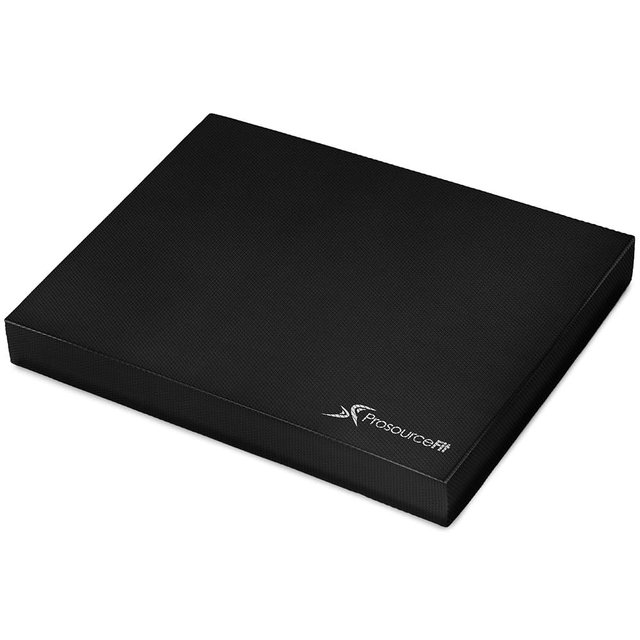 ProsourceFit Exercise Balance Pad – Non-Slip Cushioned Foam Mat & Knee Pad for Fitness and Stability Training, Yoga, Physical Therapy