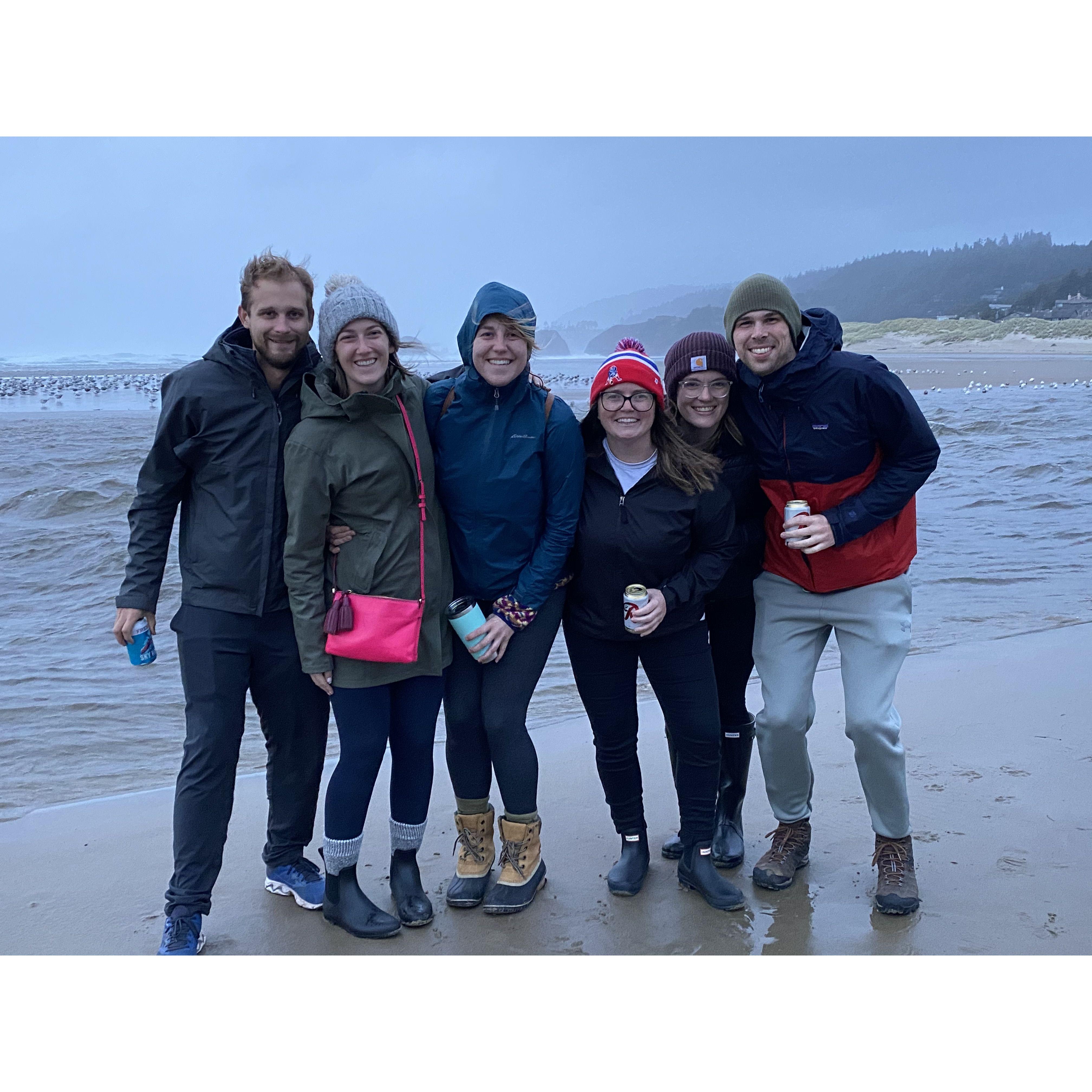 Cannon Beach with friends