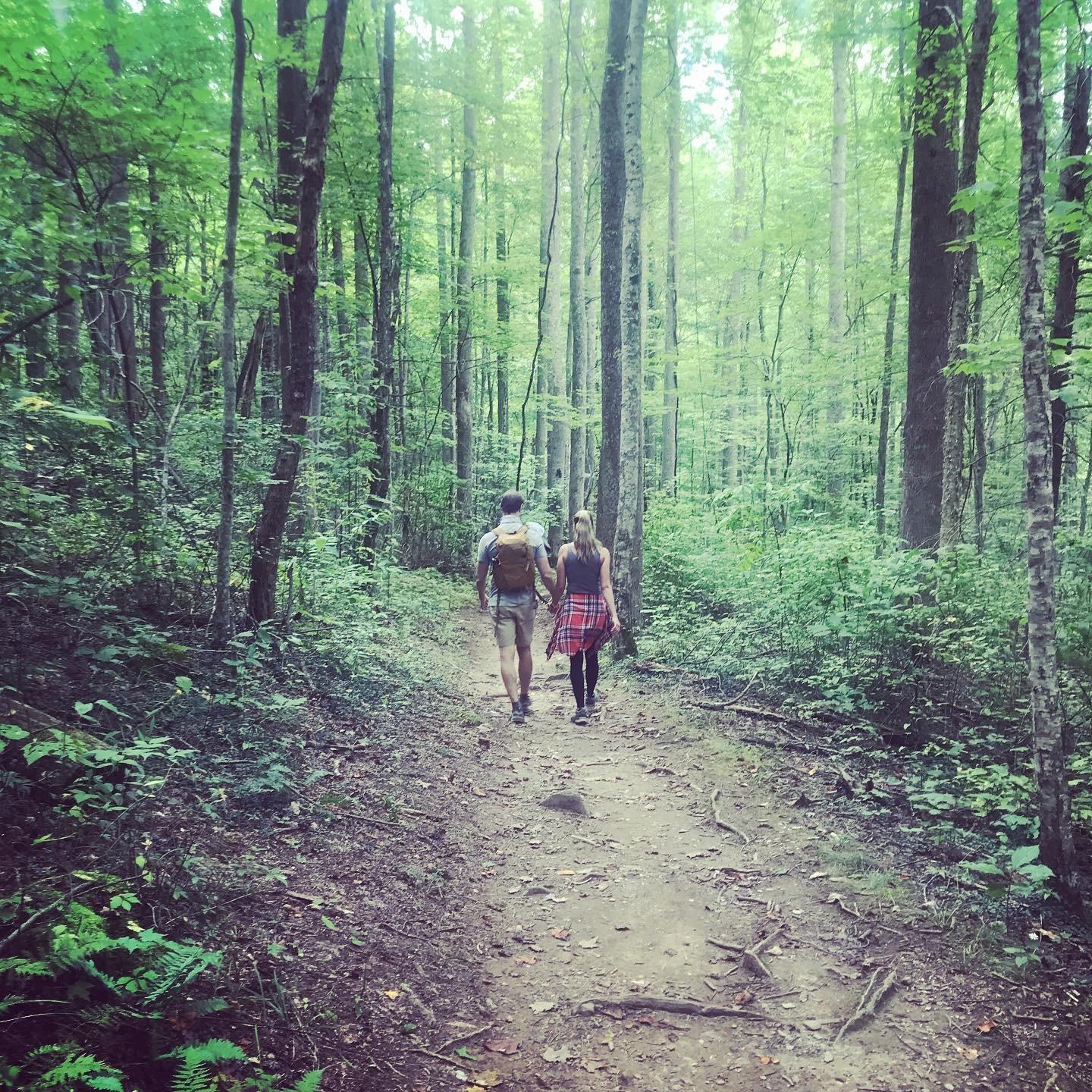 I'd happily walk any trail with you