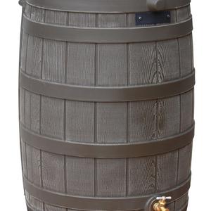 Good Ideas RW40-OAK Rain Wizard Rain Barrel 40-Gallon