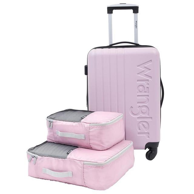 Wrangler Luggage Set, Lilac, 20" Carry-On