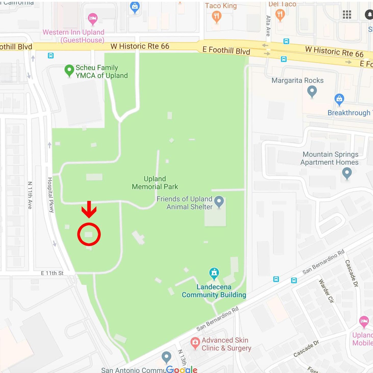 Map of the park