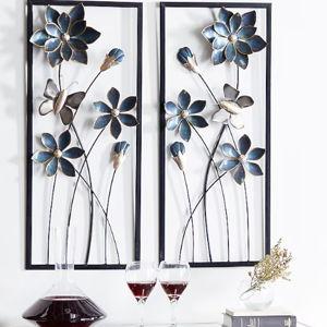 Grayson Lane 12-in W x 28-in H Metal Floral and botanical Floral Wall sculpture
