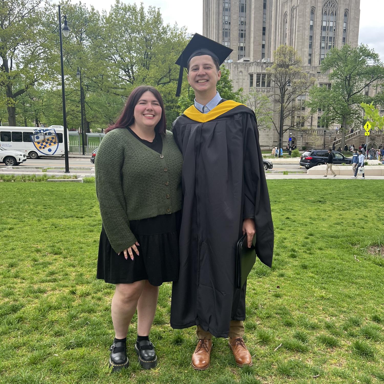 We celebrated Teddy’s Masters graduation in 2023!