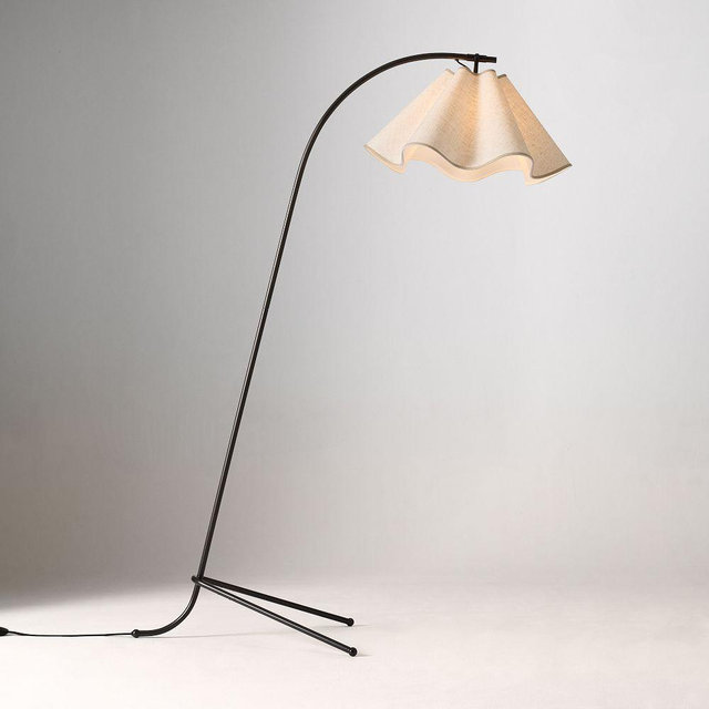 Anais Floor Lamp, 54", Dark Bronze