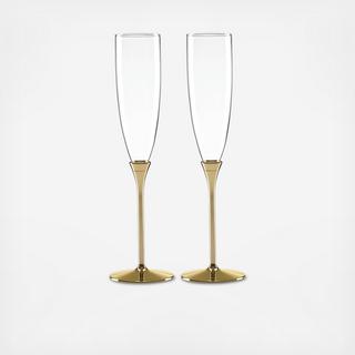 Simply Sparkling Champagne Flute, Set of 2