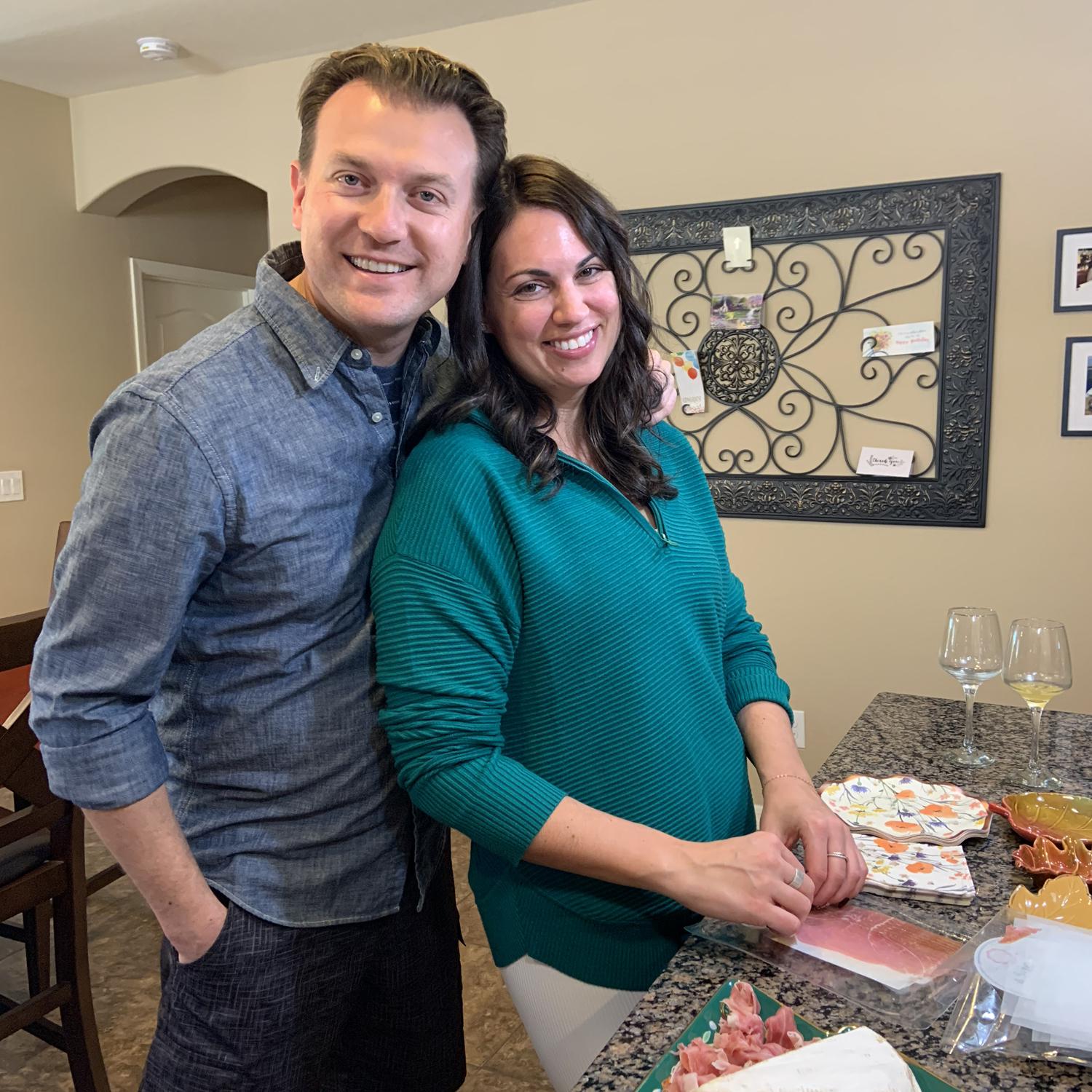 Our first Thanksgiving together with our families 🦃