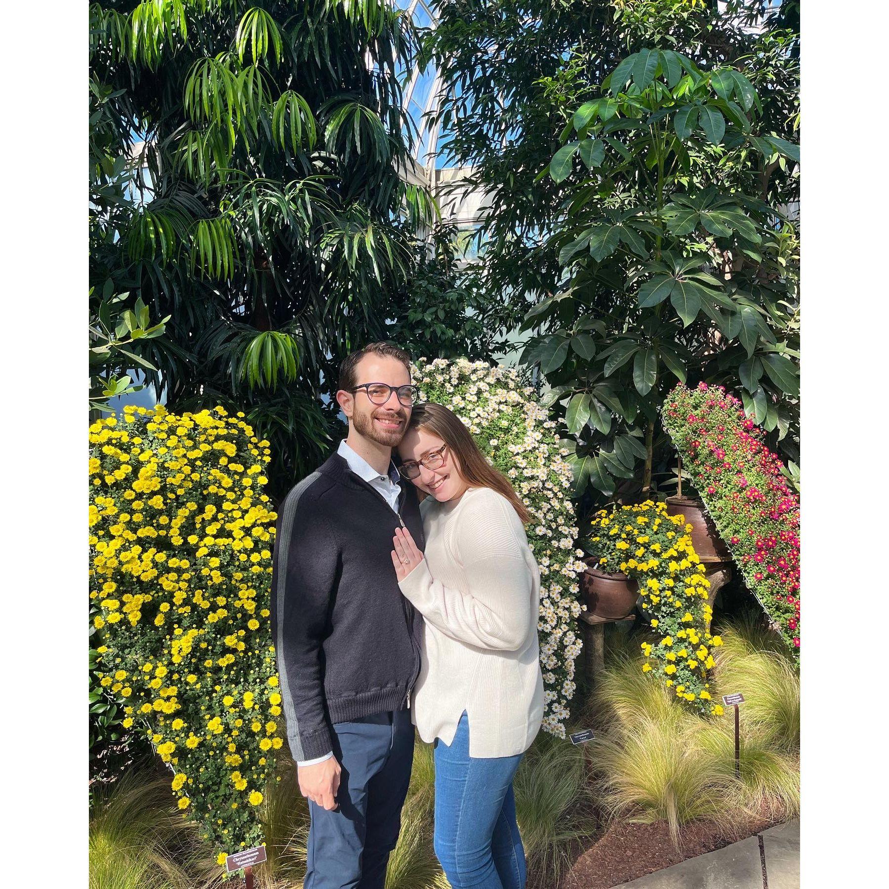 Engagement photo shoot