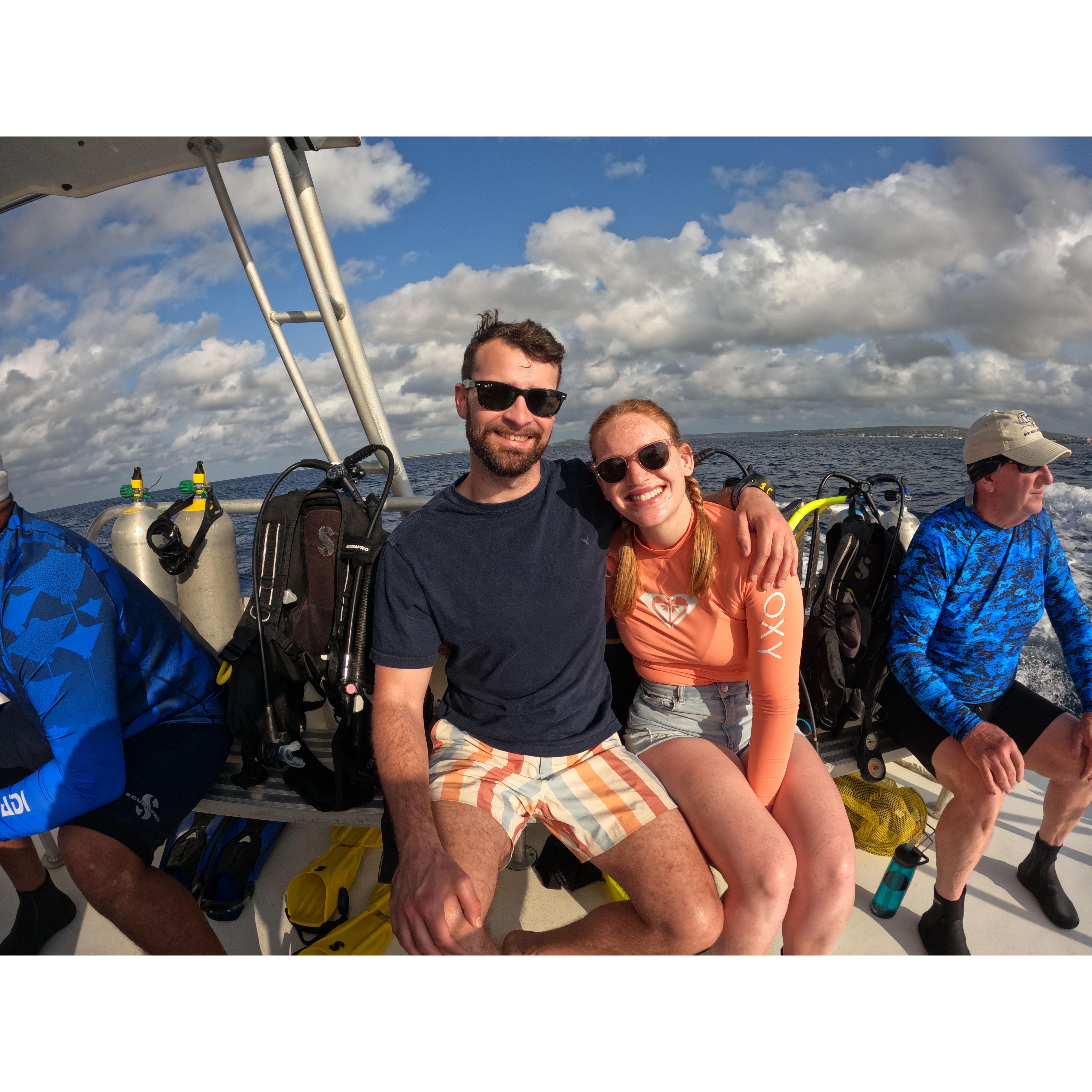 Scuba Diving in Bonaire!