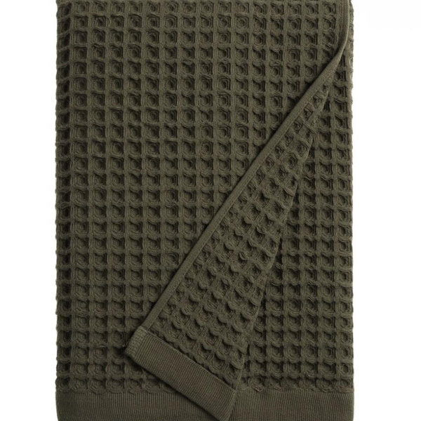 Cotton Waffle Weave Bath Towel - World Market