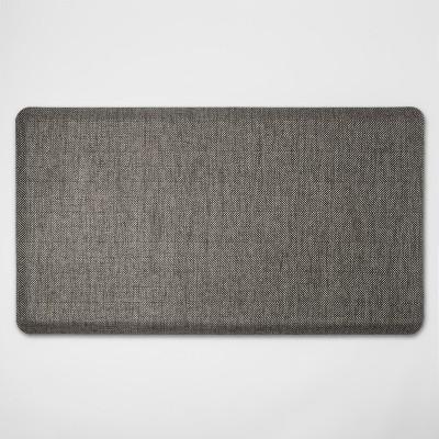 36"x20" Herringbone Comfort Mat Gray - Threshold™
