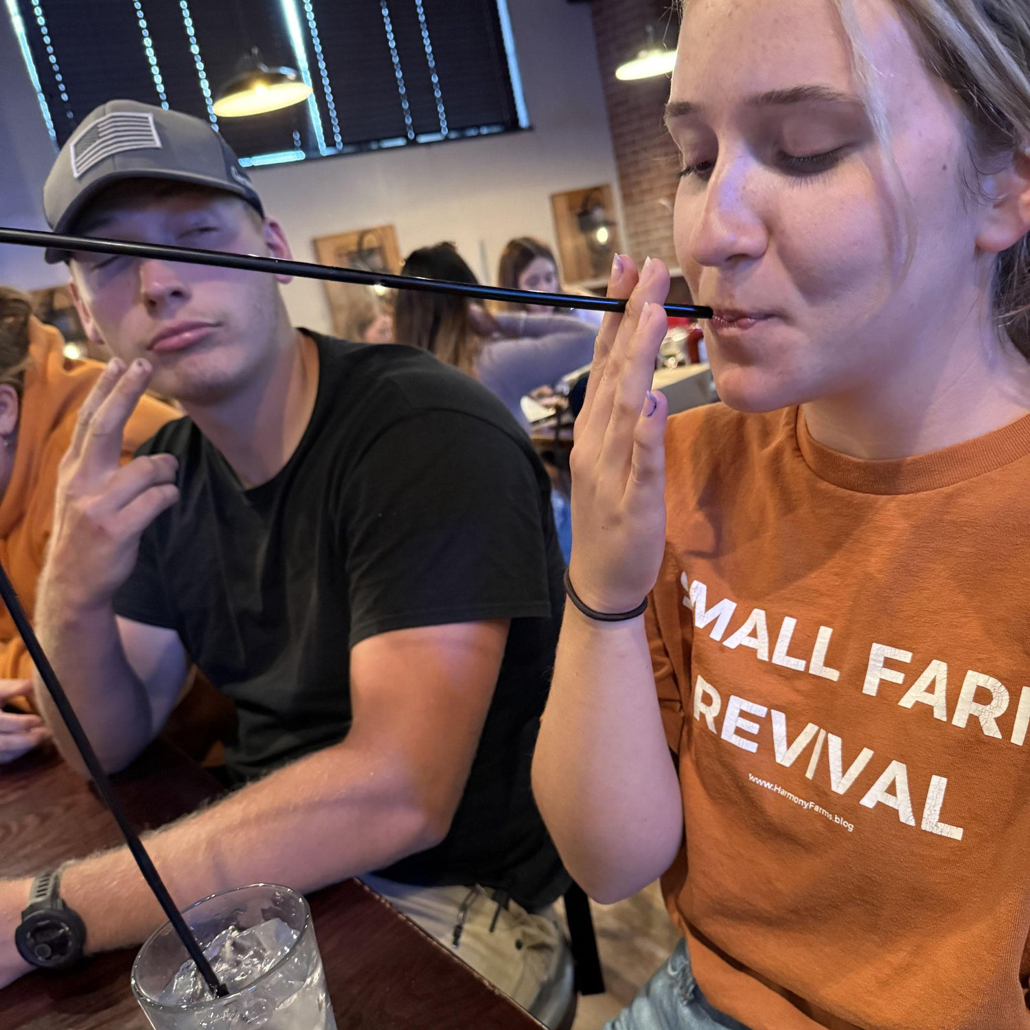 Dinner with Jake's family, Melody takes those impressions seriously.