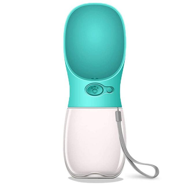 MalsiPree Dog Water Bottle, Leak Proof Portable Puppy Water Dispenser with Drinking Feeder for Pets Outdoor Walking, Hiking, Travel, Food Grade Plastic