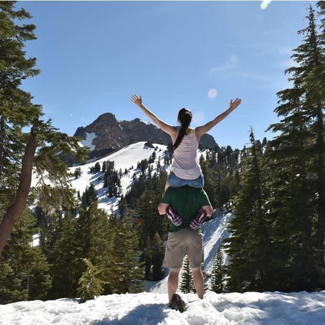 Views from Lassen Volcanic NP