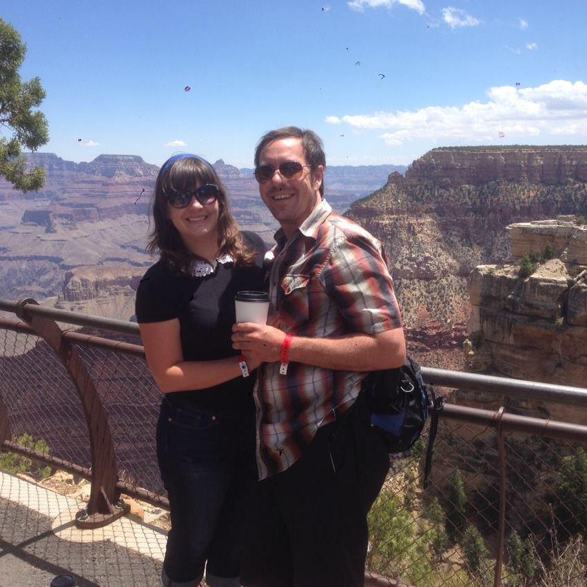 Our first roadtrip! Grand Canyon stop! 
