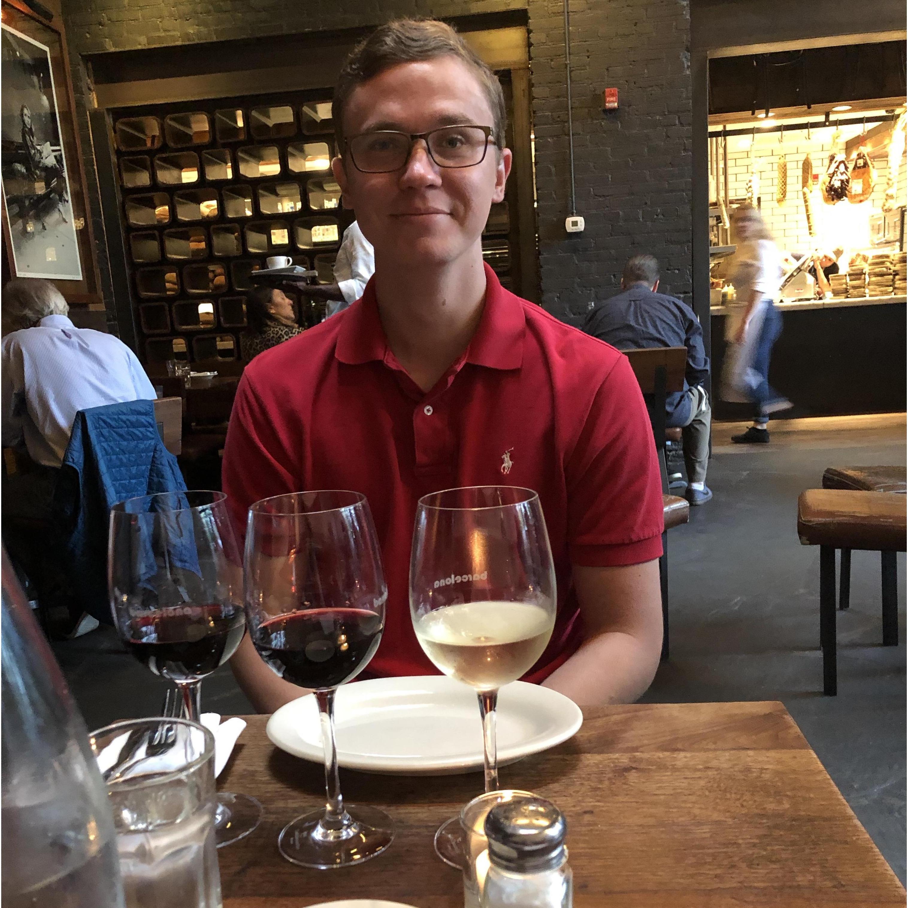 Date night in DC at Barcelona Wine Bar
~ September 2019