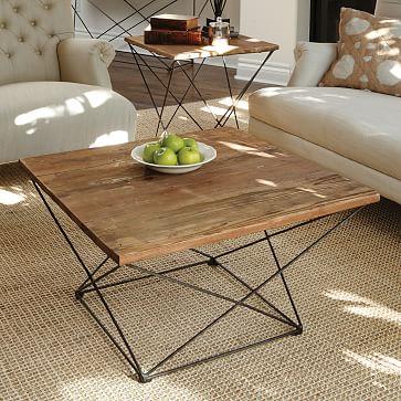 Angled Base Coffee Table