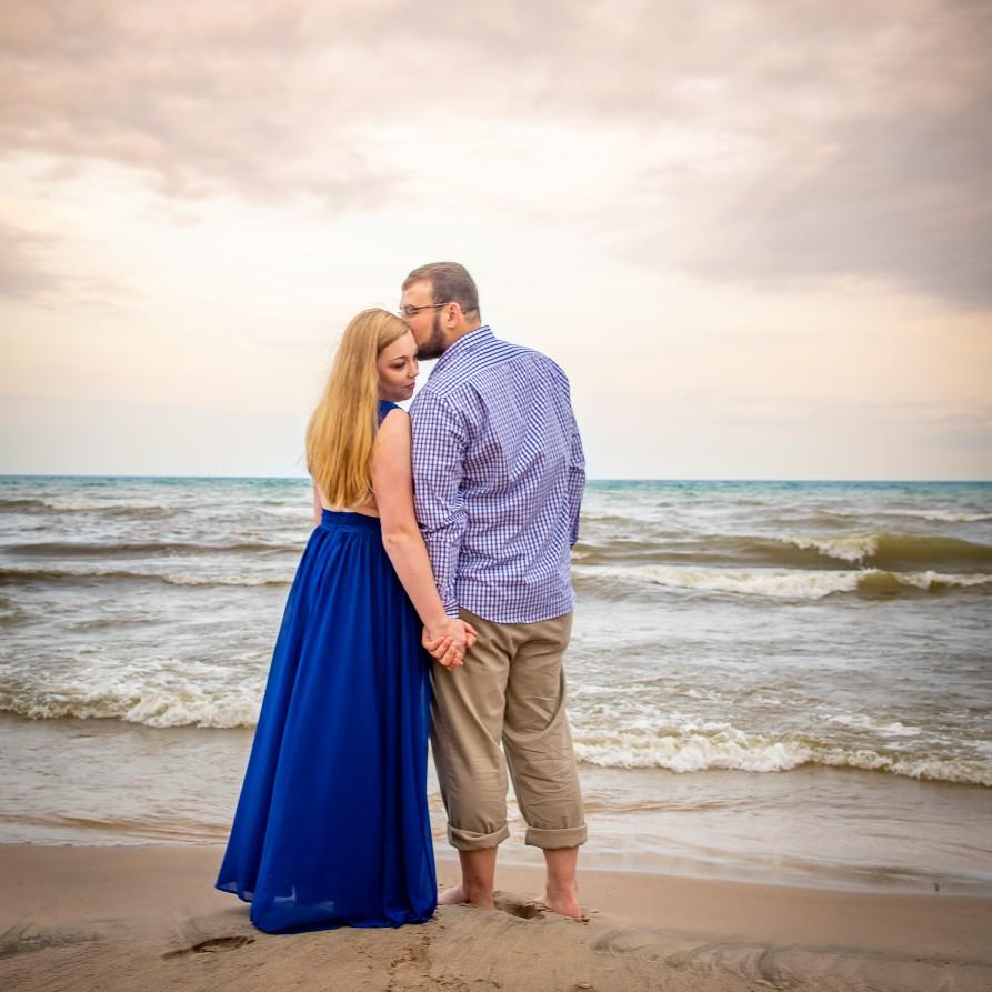 Taylor and Nathan engagement photos. September 9, 2019